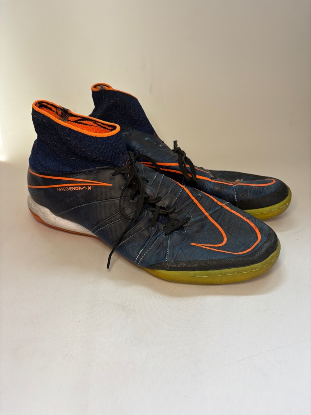 Nike HypervenomX Proximo II IC Indoor Soccer Shoes Distressed‎ Indigo Size 10